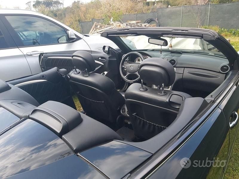 Begagnad Mercedes CLK200 163 HK (119 kW) 2007 Svart Cab