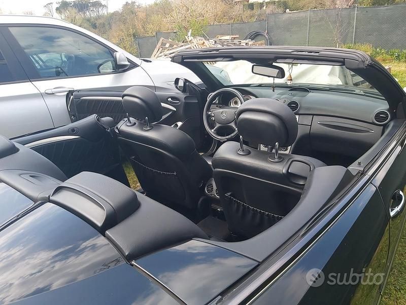 Usata Mercedes CLK200 2007 Nero Cabrio
