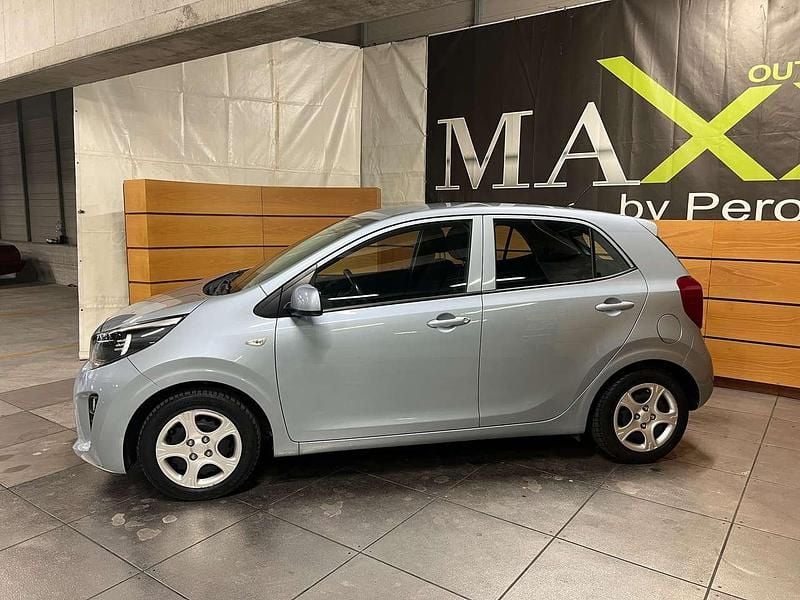 Usata Kia Picanto Active 65 CV (47 kW) 2018 Blu/azzurro Utilitaria