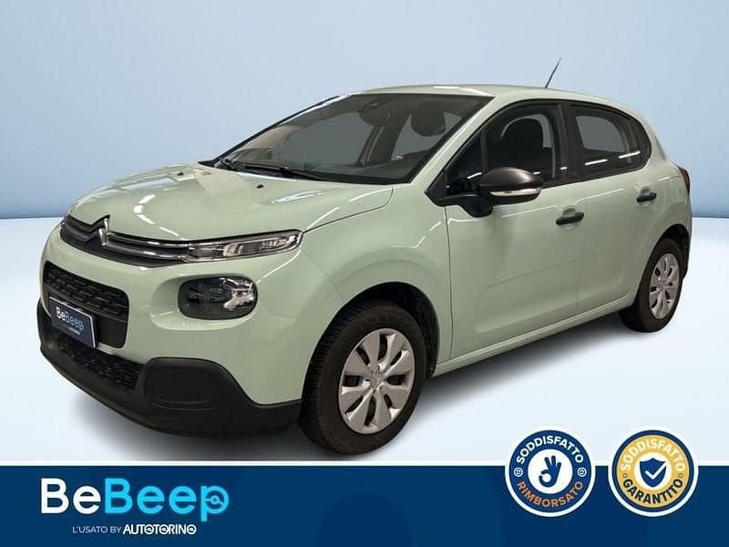 Usata Citroën C3 Feel 68 CV (50 kW) 2019 Verde Berlina