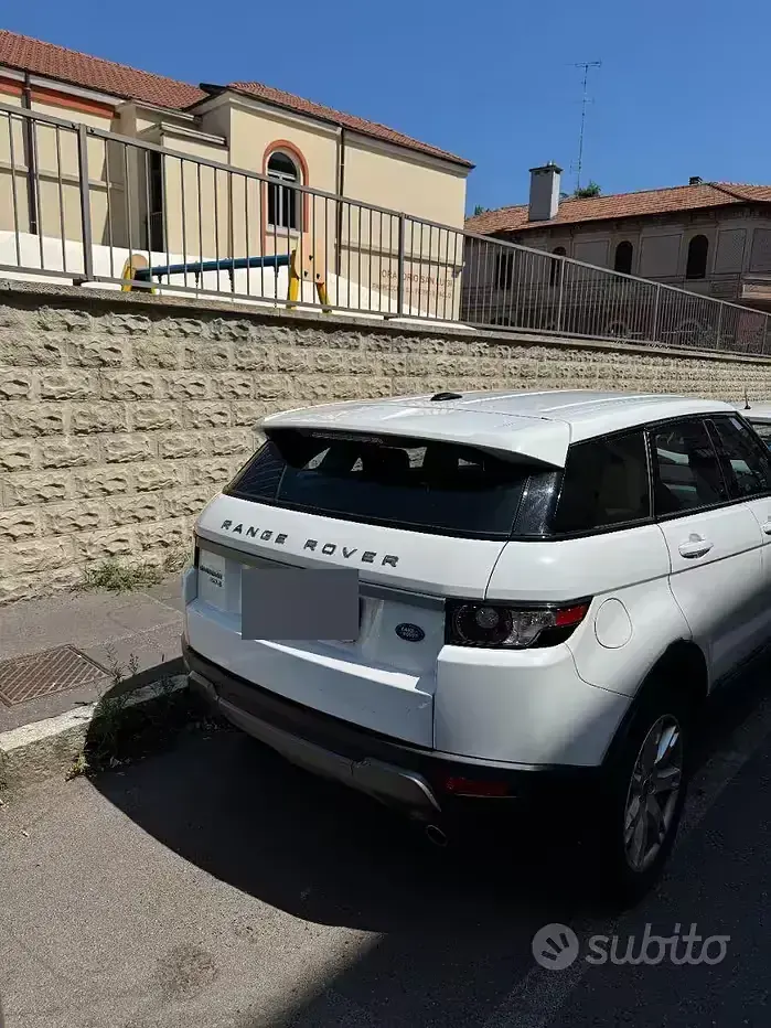 Usata Land Rover Range Rover evoque 190 CV (139 kW) 2012 Bianco SUV