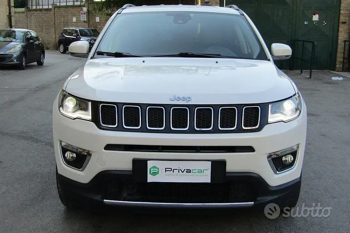 Usata Jeep Compass Limited 140 CV (102 kW) 2018 Bianco SUV