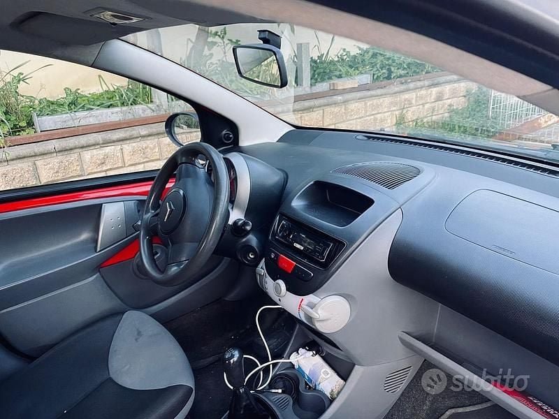 Usata Citroën C1 68 CV (50 kW) 2007 Rosso Utilitaria