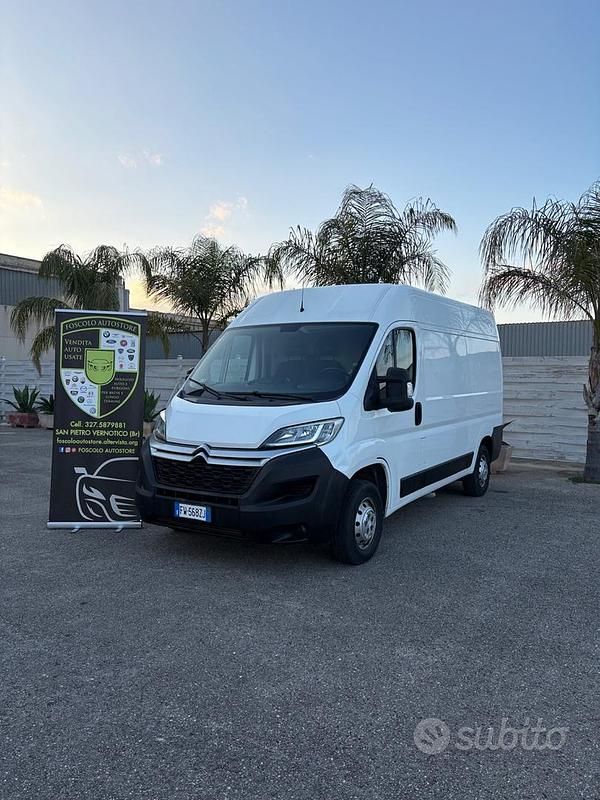 Usata Citroën Jumper 131 CV (96 kW) 2019 Bianco Monovolume