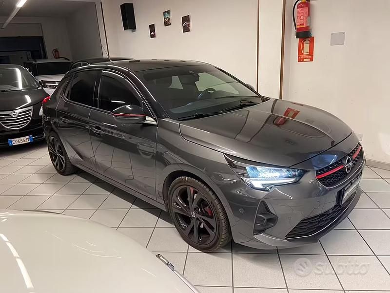 Usata Opel Corsa GS Line 102 CV (75 kW) 2020 Grigio Utilitaria