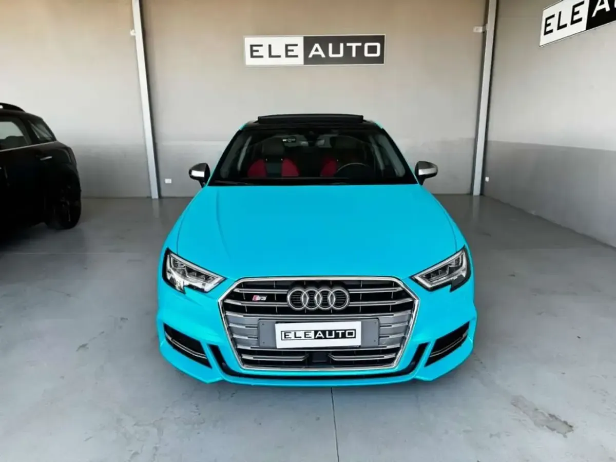 Usata Audi S3 310 CV (228 kW) 2018 Blu Berlina
