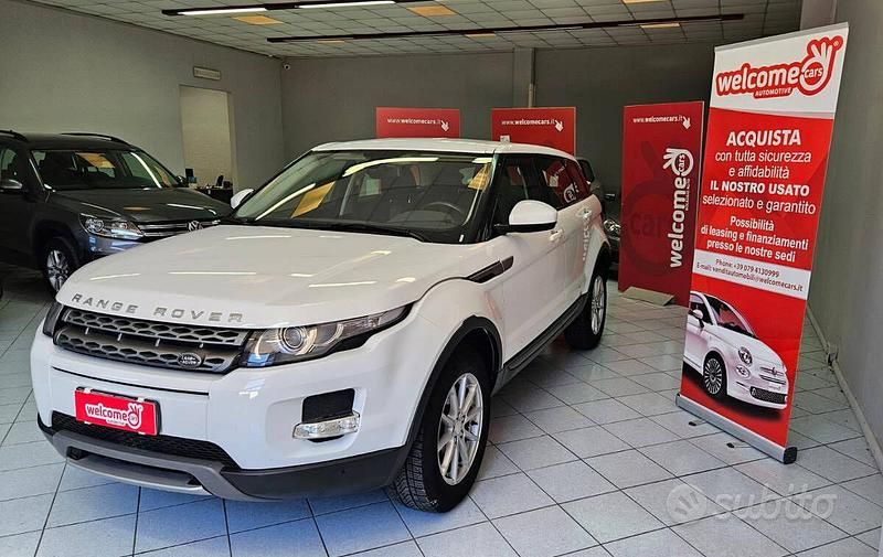 Usata Land Rover Range Rover evoque Dynamic 192 CV (141 kW) 2014 Bianco SUV