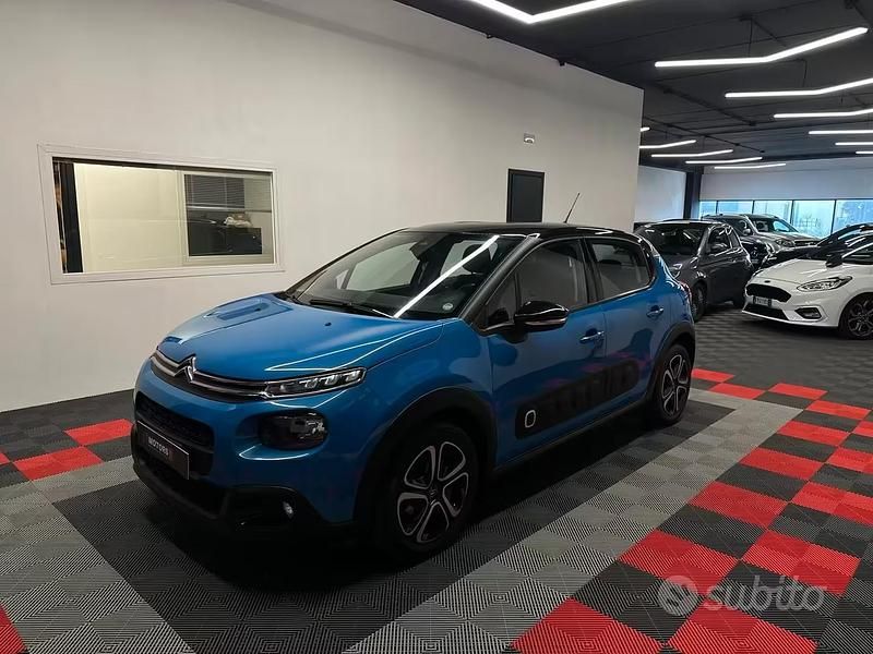 Usata Citroën C3 Shine 85 CV (62 kW) 2019 Blu Utilitaria