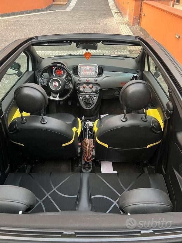 Usata Fiat 500S 95 CV (69 kW) 2017 Bianco Cabrio