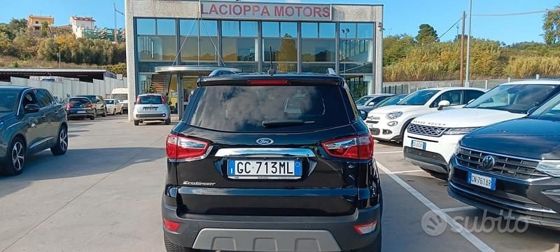 Usata Ford Ecosport Titanium 125 CV (91 kW) 2020 Nero SUV