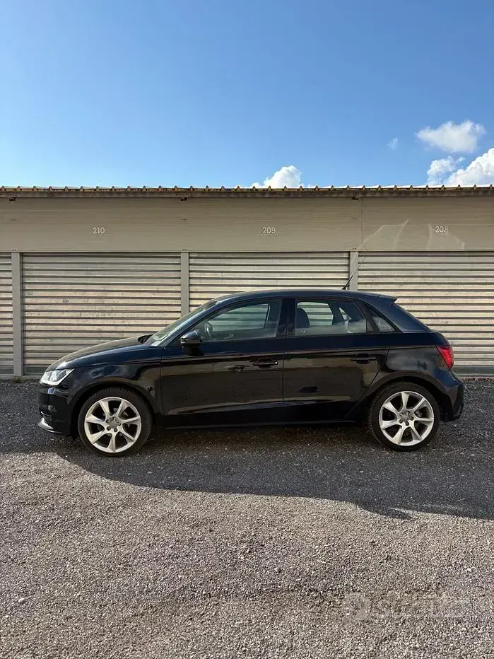 Usata Audi A1 Sport 90 CV (66 kW) 2015 Nero Utilitaria