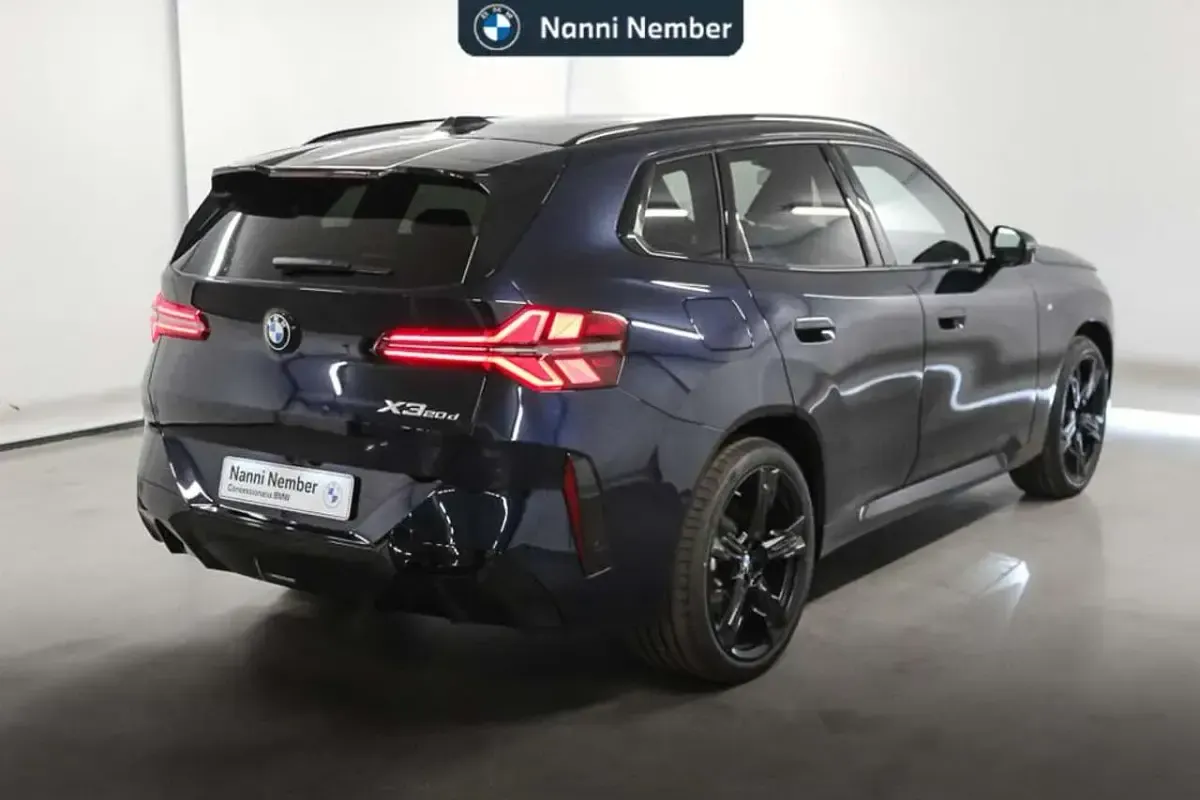 Nuova BMW X3 M Sport 197 CV (144 kW) 2026 Tanzanite blue metallizzato SUV