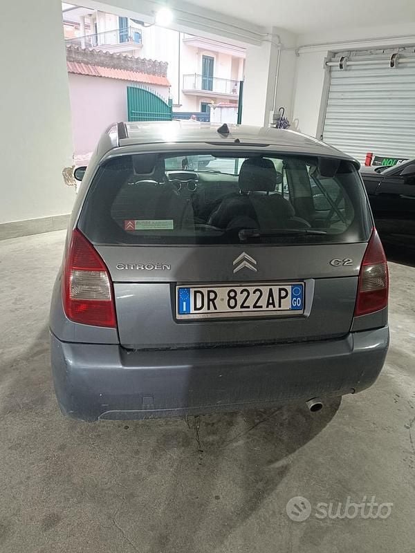Usata Citroën C2 70 CV (51 kW) 2008 Grigio Utilitaria