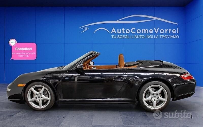 Nero Usata 2006 Porsche 911 Carrera Cabriolet Cabrio | 50.000 € (Ottimo prezzo) - Immagine 1/4