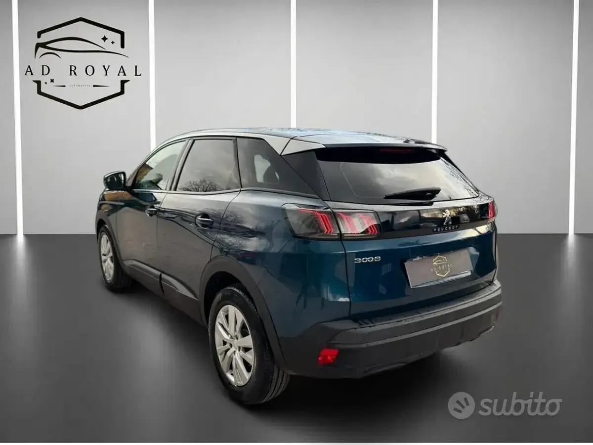 Begagnad Peugeot 3008 Active 131 HK (96 kW) 2021 Blå SUV