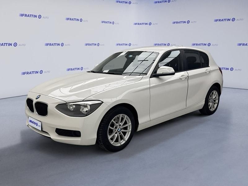 Usata BMW 114 Efficient Dynamics 95 CV (69 kW) 2014 Bianco Utilitaria