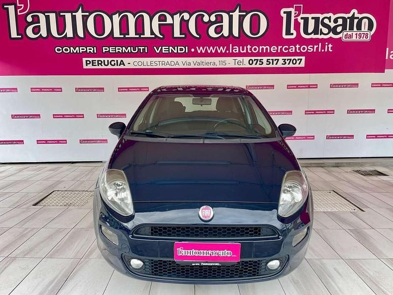 Usata Fiat Punto Lounge 95 CV (69 kW) 2016 Blu/azzurro Utilitaria