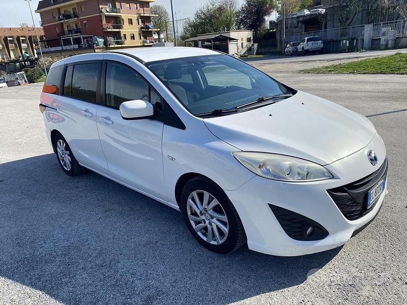 Usata Mazda 5 Dynamic 116 CV (85 kW) 2012 Bianco Monovolume
