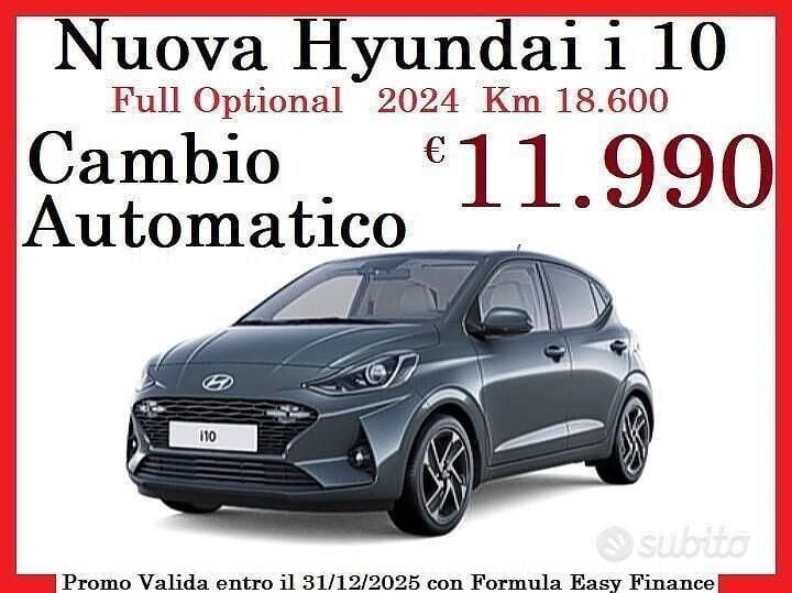 Grigio Usata 2024 Hyundai i10 Due volumi | 11.990 € (Super prezzo) - Immagine 1/1