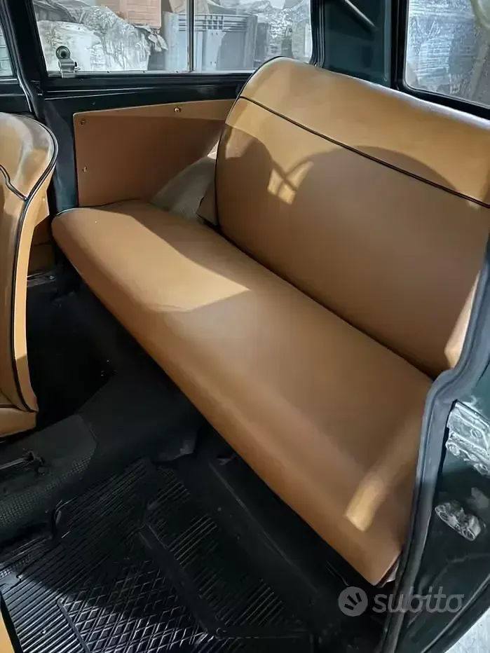 Usata Autobianchi Bianchina 1960 Verde Utilitaria