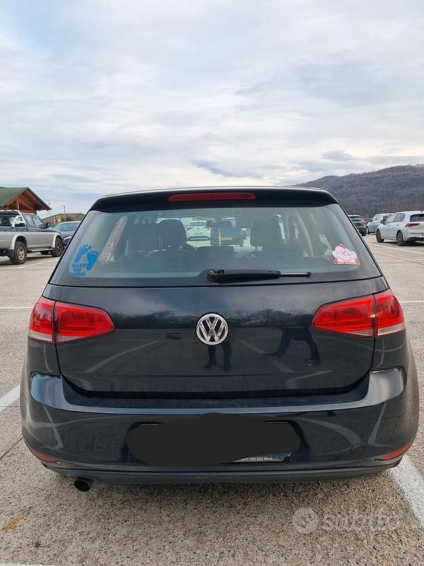 Usata VW Golf VII Comfortline 105 CV (77 kW) 2015 Nero Berlina