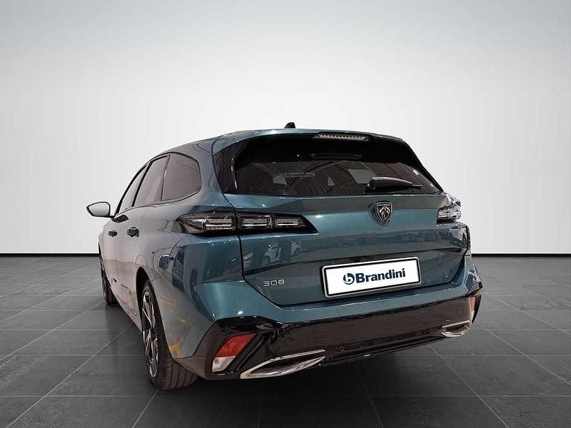 Usata Peugeot 308 SW Allure 131 CV (96 kW) 2022 Verde metallizzato Station wagon