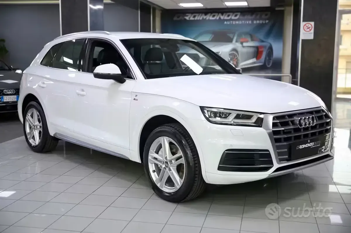 Usata Audi Q5 S-line plus 190 CV (139 kW) 2018 Bianco SUV