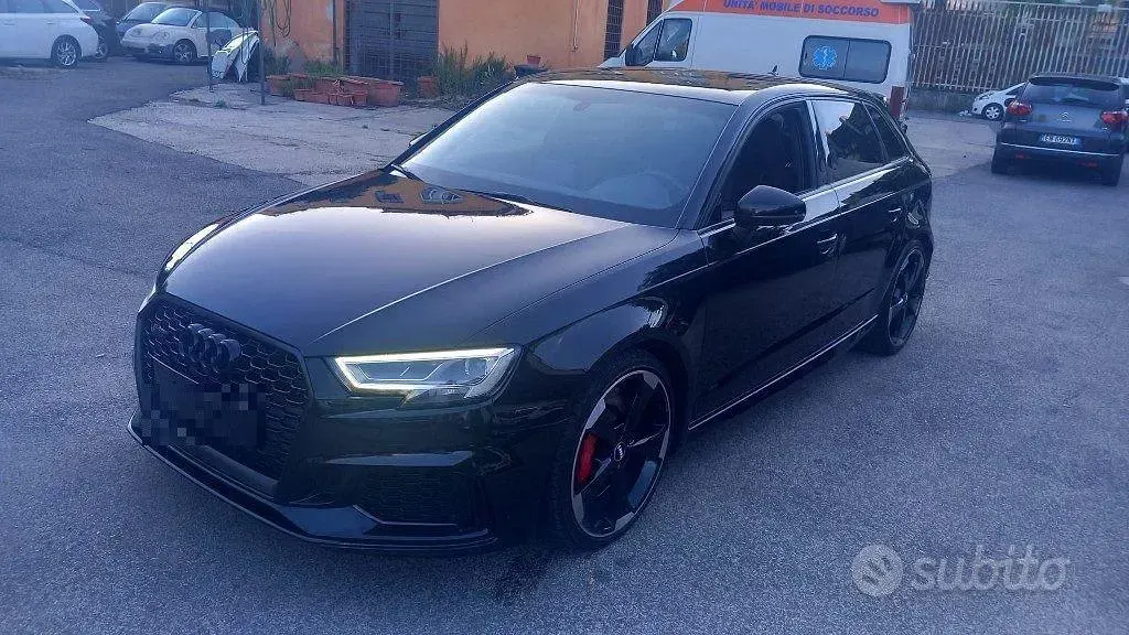 Usata Audi RS3 400 CV (294 kW) 2019 Nero Berlina