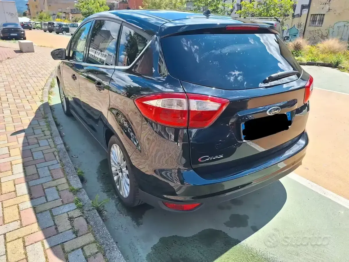 Usata Ford C-MAX Titanium 116 CV (85 kW) 2012 Nero Monovolume