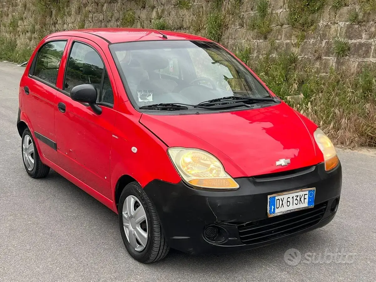 Usata Chevrolet Matiz 52 CV (38 kW) 2009 Rosso Utilitaria