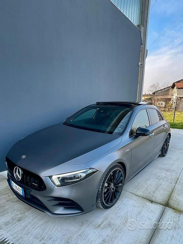 Usata Mercedes A35 AMG AMG 306 CV (225 kW) 2020 Grigio Berlina