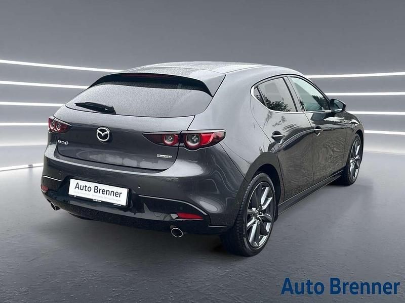 Usata Mazda 3 Exceed 116 CV (85 kW) 2019 Grigio metallizzato scuro Berlina