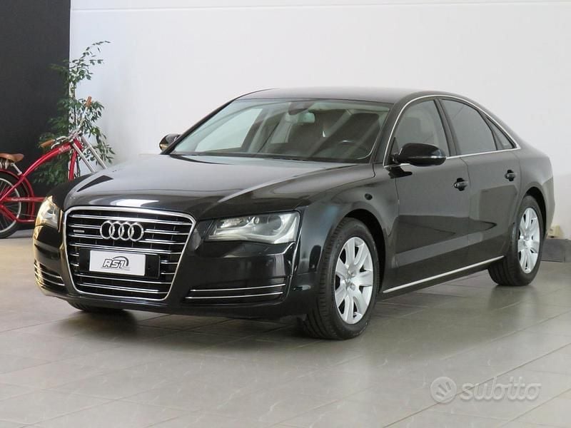 Usata Audi A8 Comfort 250 CV (183 kW) 2013 Nero Berlina