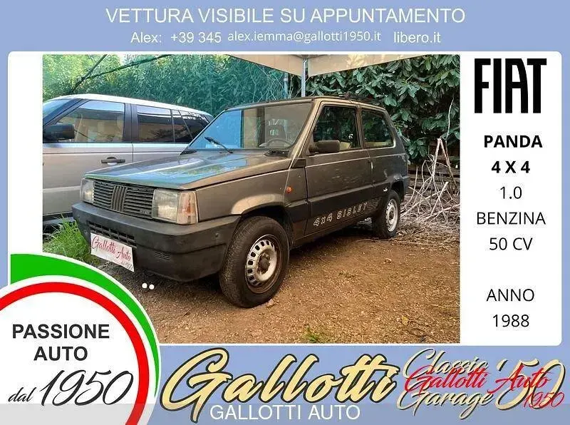 Usata Fiat Panda 4x4 50 CV (36 kW) 1988 Utilitaria