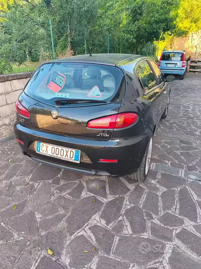 Usata Alfa Romeo 147 150 CV (110 kW) 2005 Nero Utilitaria