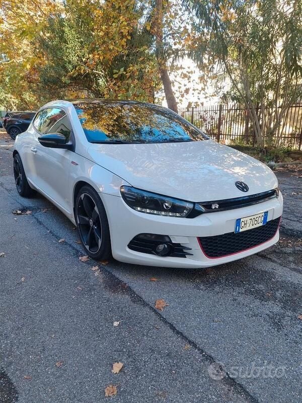 Usata VW Scirocco 122 CV (89 kW) 2009 Bianco Coupé