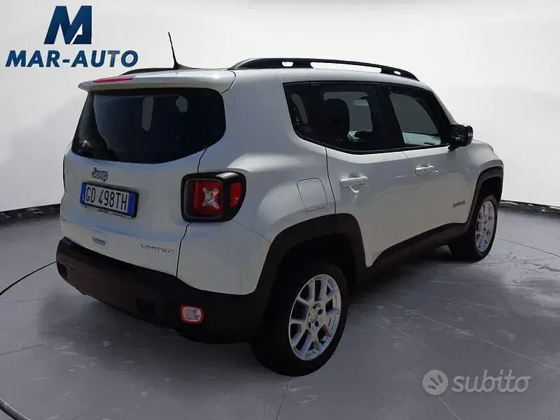 Usata Jeep Renegade Limited 140 CV (102 kW) 2020 Bianco SUV