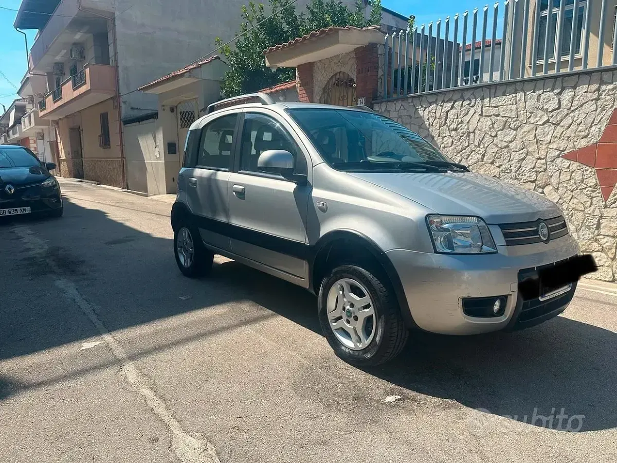 Usata Fiat Panda 4x4 69 CV (50 kW) 2007 Grigio Utilitaria