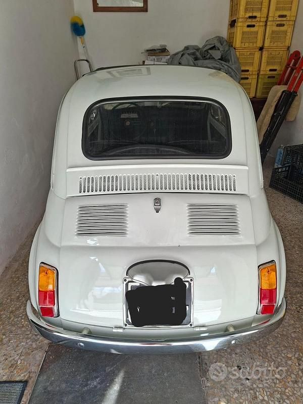 Usata Fiat 500 1960 Bianco Utilitaria