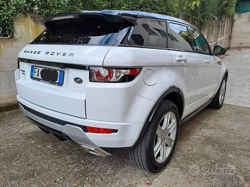 Usata Land Rover Range Rover evoque 2015 Bianco SUV