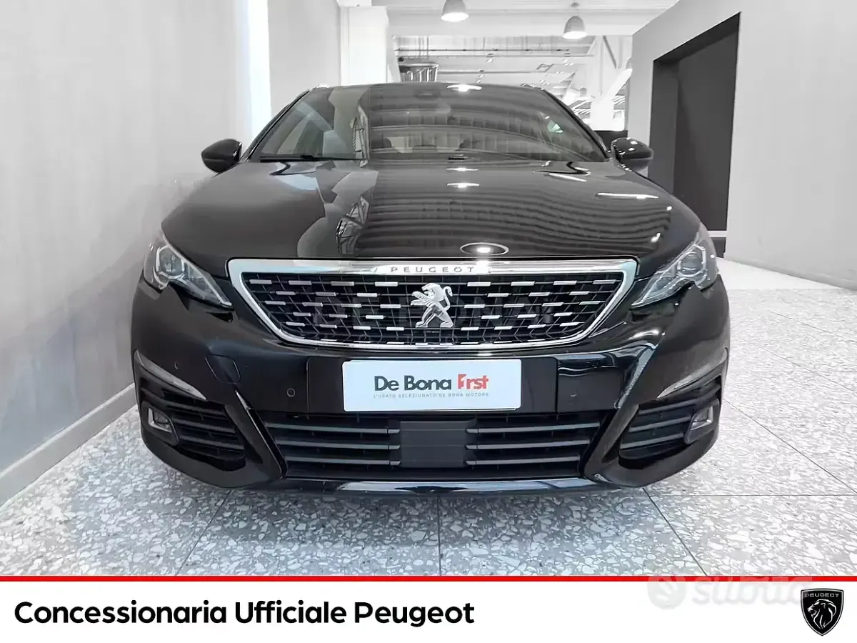 Usata Peugeot 308 SW GT-line 131 CV (96 kW) 2018 Nero Station wagon