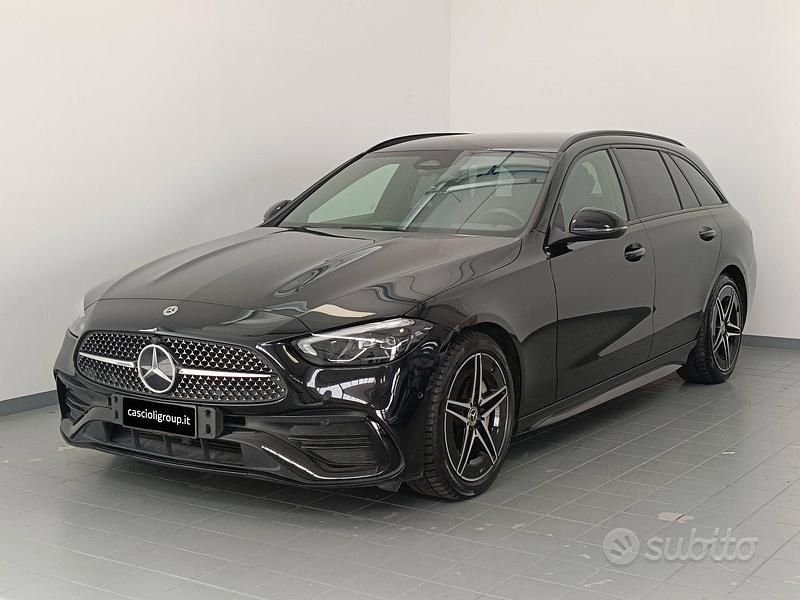 Usata Mercedes C200 Premium 163 CV (119 kW) 2022 Nero Station wagon