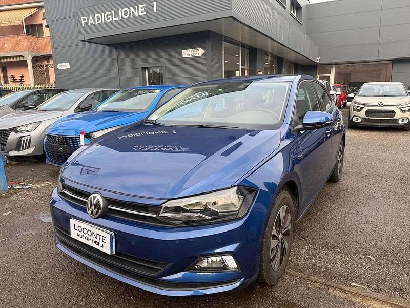 Usata VW Polo Highline 95 CV (69 kW) 2020 Blu/azzurro Utilitaria