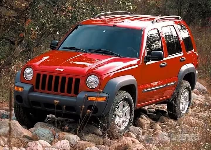 Usata Jeep Cherokee 2002 Rosso SUV