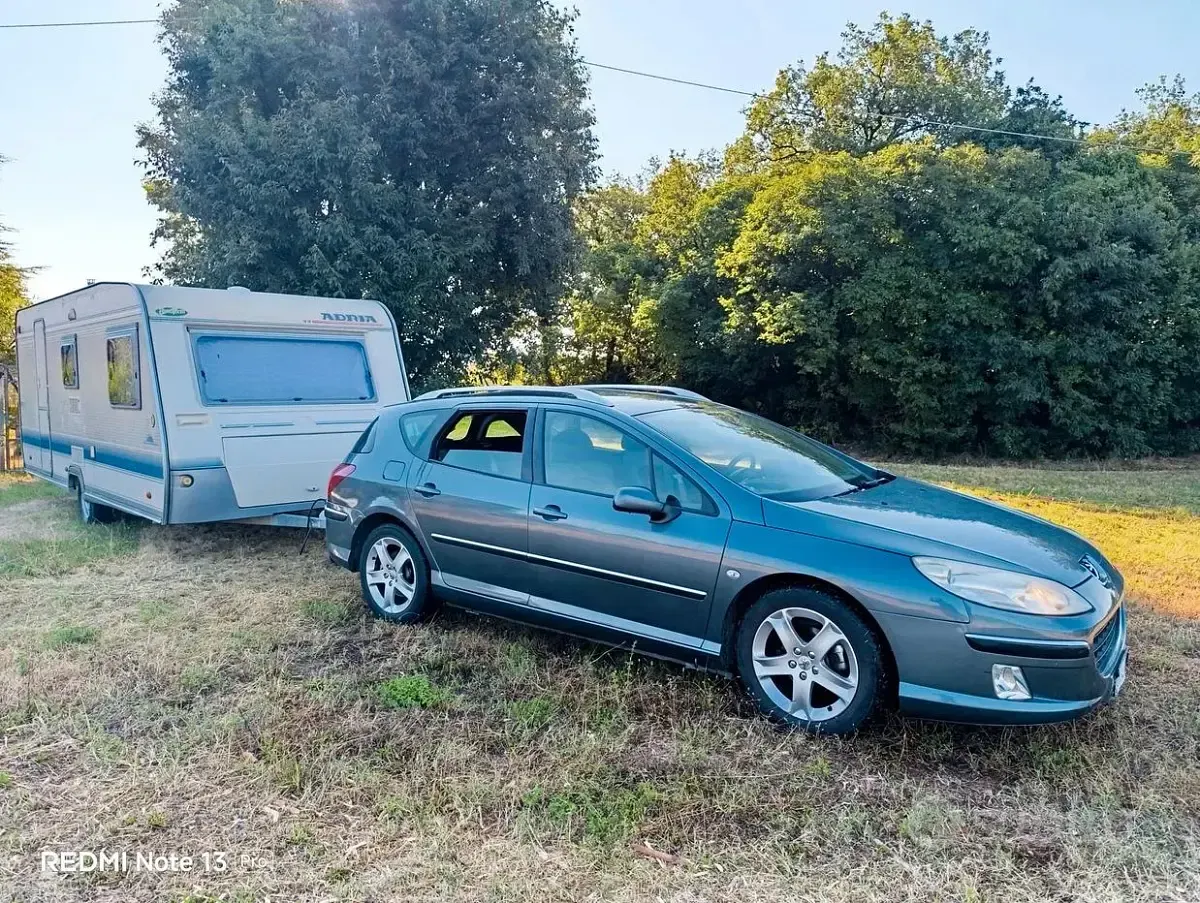 Usata Peugeot 407 136 CV (100 kW) 2007 Grigio Station wagon