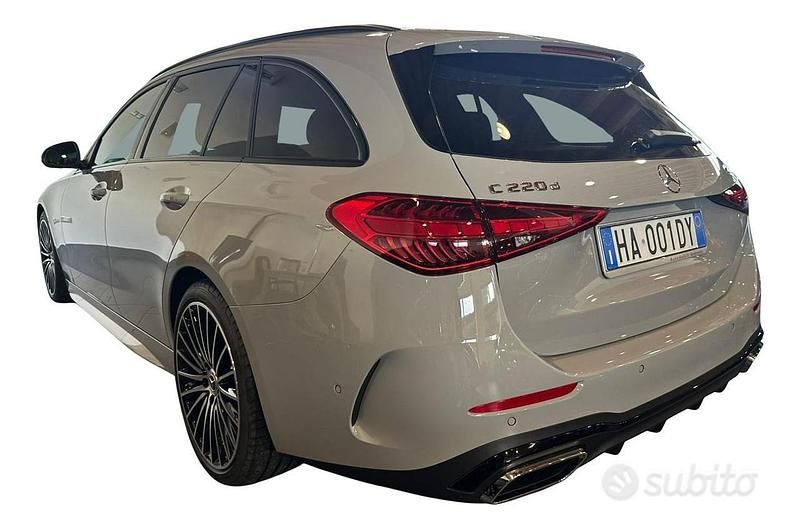 Nuova Mercedes C220 AMG Line Premium Plus 200 CV (147 kW) 2025 Grigio Station wagon