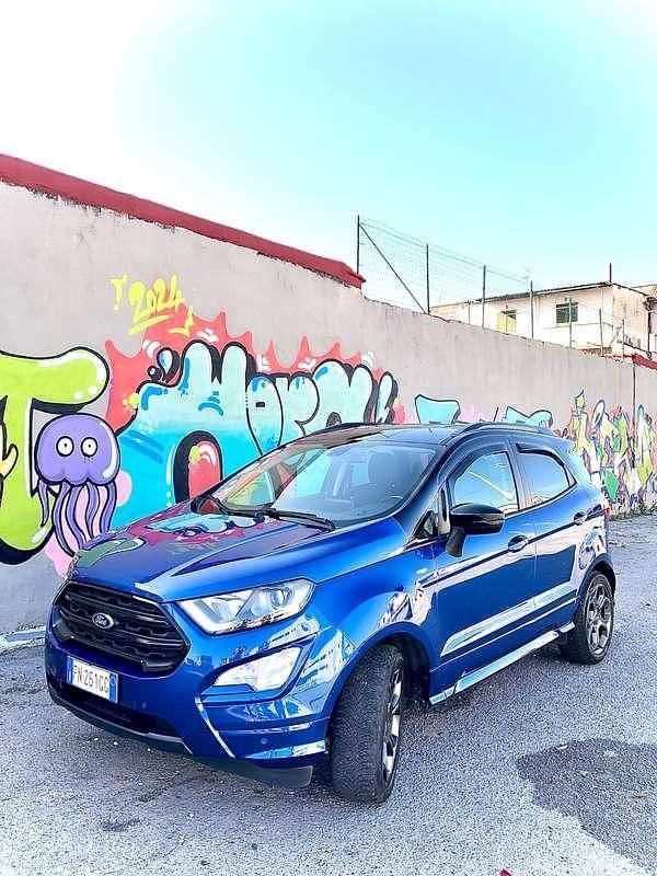 Usata Ford Ecosport ST-Line 99 CV (72 kW) 2018 Blu/azzurro SUV