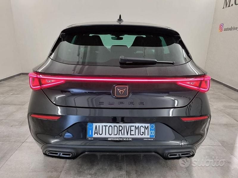Usata Cupra Leon 150 CV (110 kW) 2025 Nero Berlina