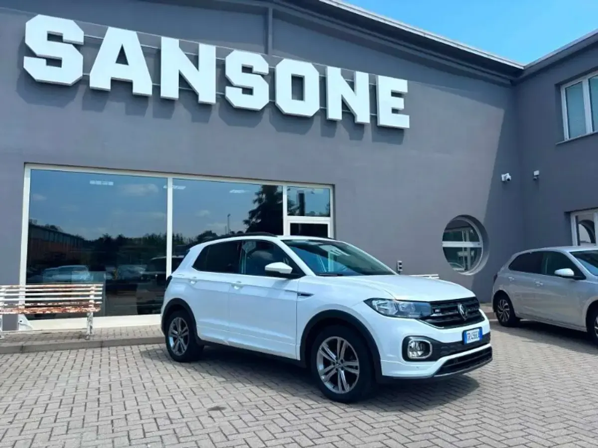 Usata VW T-Cross Sport 110 CV (80 kW) 2023 Bianco SUV