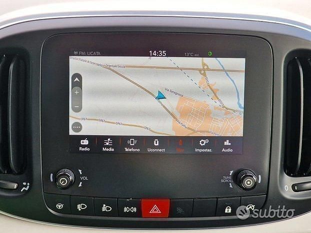 Usata Fiat 500L Cross 95 CV (69 kW) 2018 Blu Monovolume